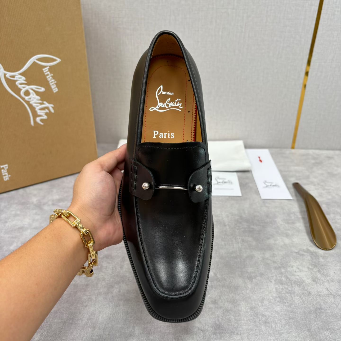 Cistian Louboutin shoe